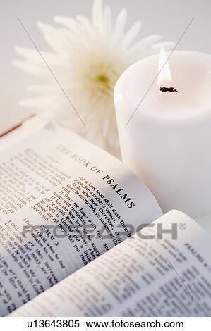 Bible, aster and candle View Large Photo Image Stock Photography - Bible, aster and candle. Fotosearch
