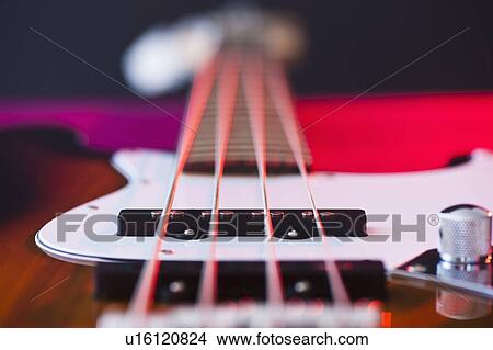 Close up of bass guitar View Large Photo Image Picture - Close up of bass guitar. Fotosearch