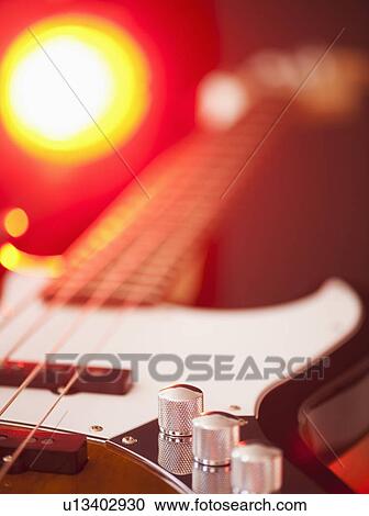 Close up of bass guitar View Large Photo Image Stock Image - Close up of bass guitar. Fotosearch