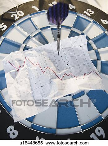 Close up of chart on bull's-eye View Large Photo Image Stock Photography - Close up of chart on bull's-eye. Fotosearch