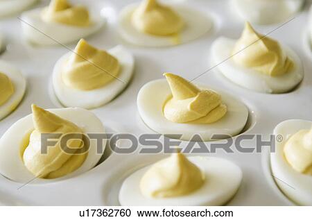 Deviled eggs View Large Photo Image Stock Image - Deviled eggs. Fotosearch