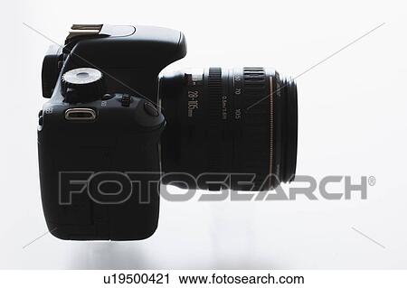 Stock Image - Digital SLR camera buttons. Fotosearch
