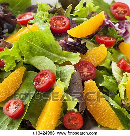 Fresh salad on plate View Large Photo Image Stock Image - Fresh salad on plate. Fotosearch