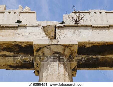 Greece, Athens, Acropolis, Doric column of Propylaea View Large Photo Image Stock Image - Greece, Athens, Acropolis, Doric column of Propylaea. Fotosearch