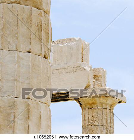 Greece, Athens, Acropolis, Doric columns of Propylaea View Large Photo Image Stock Image - Greece, Athens, Acropolis, Doric columns of Propylaea. Fotosearch