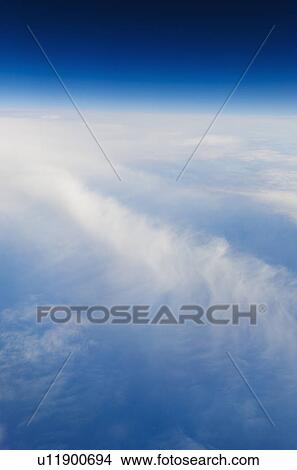 Picture - High altitude photo of Earth. Fotosearch