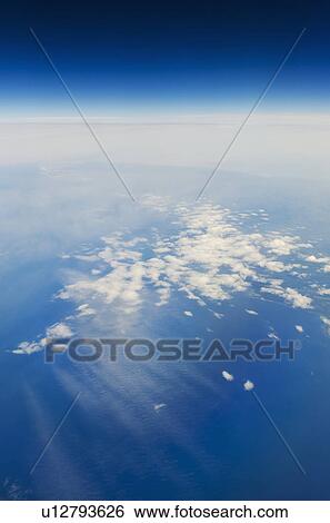 High altitude photo of Earth View Large Photo Image Stock Photograph - High altitude photo of Earth. Fotosearch