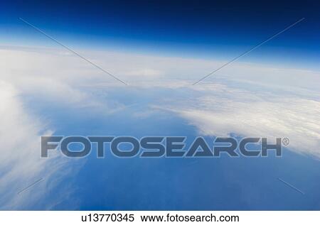 Stock Photography - High altitude photo of Earth. Fotosearch