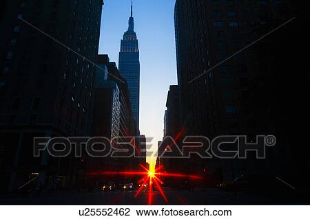 Stock Image - Manhattan solstice. Fotosearch
