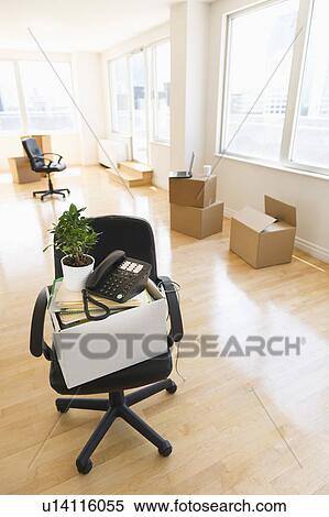 Stock Photography - Office relocation. Fotosearch