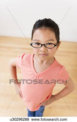 Portrait of girl (6-7) View Large Photo Image Stock Photo - Portrait of girl (6-7). Fotosearch