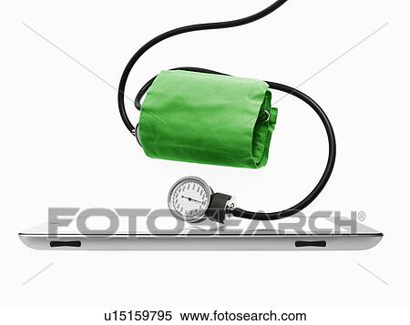 Studio shot of blood pressure gauge on digital tablet View Large Photo Image Stock Photography - Studio shot of blood pressure gauge on digital tablet. Fotosearch