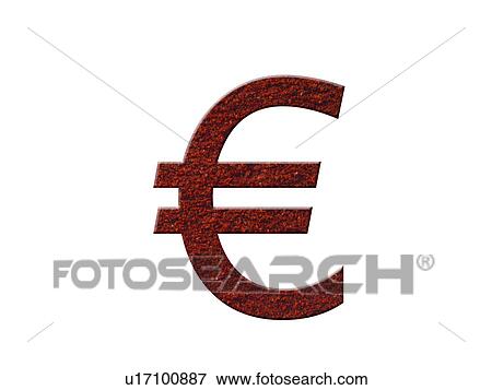 Studio shot of Chili Powder making Euro Symbol on white background View Large Photo Image Stock Photo - Studio shot of Chili Powder making Euro Symbol on white background. Fotosearch