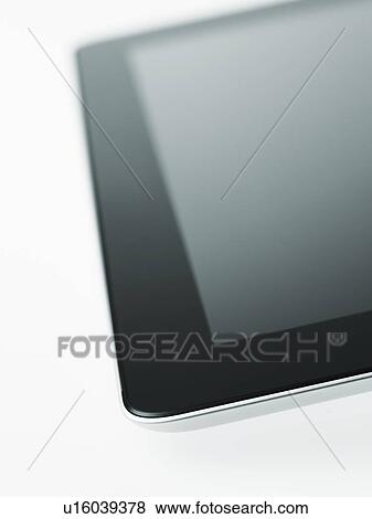 Studio shot of digital tablet View Large Photo Image Stock Photo - Studio shot of digital tablet. Fotosearch