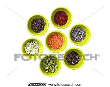 Stock Photograph - Studio shot of mixed Eastern spices. Fotosearch
