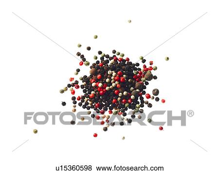 Studio shot of mixed pepper corns View Large Photo Image Stock Photo - Studio shot of mixed pepper corns. Fotosearch