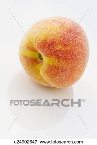 Stock Photo - Studio shot of peaches. Fotosearch