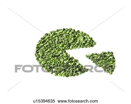 Studio shot of Pie Chart of Pea Seeds on white background View Large Photo Image Stock Photography - Studio shot of Pie Chart of Pea Seeds on white background. Fotosearch