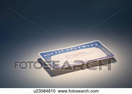 Studio shot of social security card View Large Photo Image Stock Image - Studio shot of social security card. Fotosearch