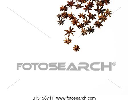 Stock Image - Studio shot of star anise. Fotosearch