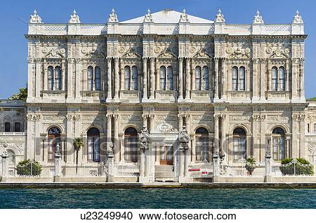 Turkey, Dolmabahce Palace View Large Photo Image Stock Image - Turkey, Dolmabahce Palace. Fotosearch
