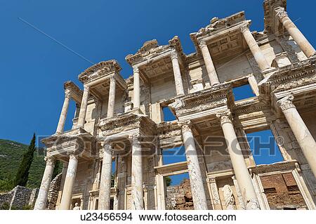 Picture - Turkey, Ephesus, Library of Celsus. Fotosearch