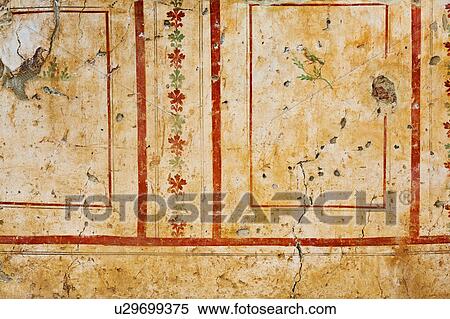 Turkey, Ephesus, Private house mural View Large Photo Image Stock Photography - Turkey, Ephesus, Private house mural. Fotosearch