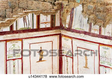 Stock Photo - Turkey, Ephesus, Private house murals. Fotosearch