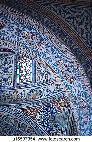 Turkey Istanbul Blue Mosque Interior Picture U16597354