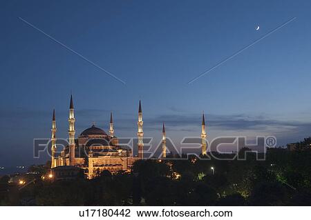 Stock Image - Turkey, Istanbul, Blue Mosque. Fotosearch