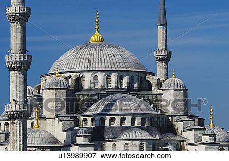 Turkey, Istanbul, Blue Mosque View Large Photo Image Stock Photo - Turkey, Istanbul, Blue Mosque. Fotosearch