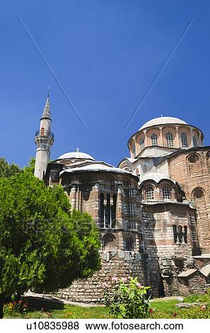 Stock Photo - Turkey, Istanbul, Church of St Saviour in Chora. Fotosearch