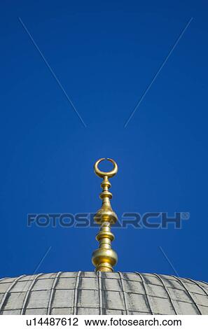 Stock Image - Turkey, Istanbul, Dome roof of Haghia Sophia Mosque. Fotosearch