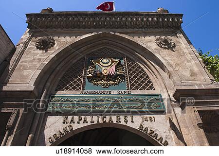 Stock Photo - Turkey, Istanbul, Grand Bazaar. Fotosearch