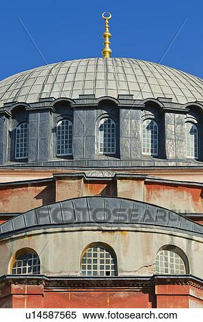 Stock Photography - Turkey, Istanbul, Haghia Sophia Mosque. Fotosearch