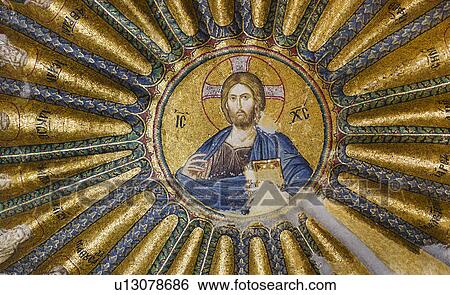 Turkey, Istanbul, Kariye Museum, Jesus Christ, fresco View Large Photo Image Stock Photograph - Turkey, Istanbul, Kariye Museum, Jesus Christ, fresco. Fotosearch