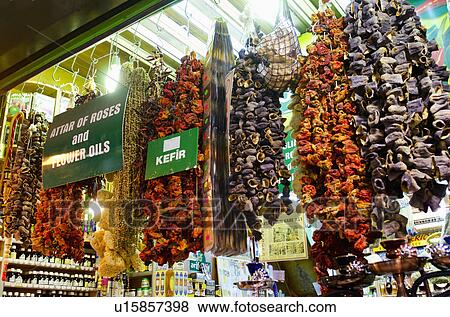 Stock Photo - Turkey, Istanbul, Spice market. Fotosearch