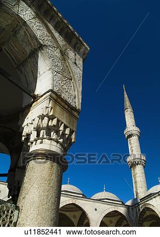 Stock Image - Turkey, Istanbul, Sultanahmet Mosque. Fotosearch