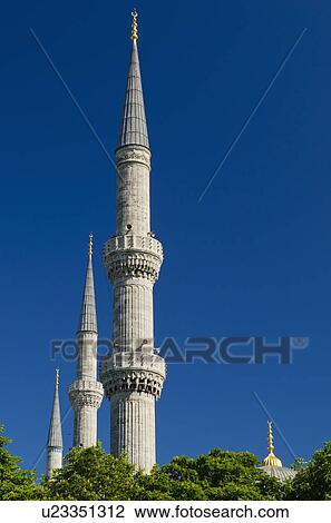Turkey, Istanbul, Sultanahmet Mosque View Large Photo Image Stock Image - Turkey, Istanbul, Sultanahmet Mosque. Fotosearch