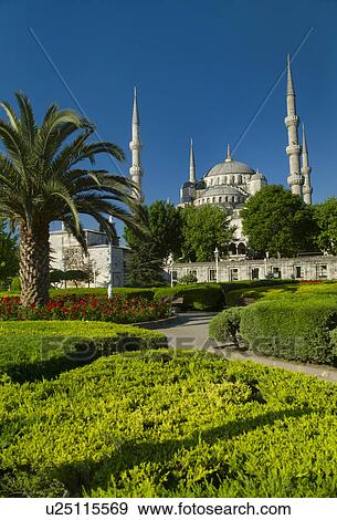 Stock Photo - Turkey, Istanbul, Sultanahmet Mosque. Fotosearch