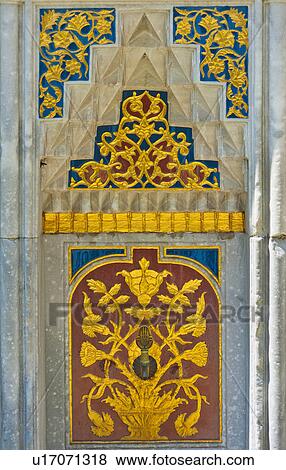 Stock Photo - Turkey, Istanbul, Topkapi Palace water fountain. Fotosearch