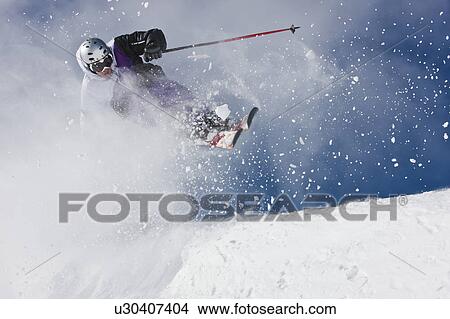 USA, Colorado, Telluride, Downhill skiing View Large Photo Image Picture - USA, Colorado, Telluride, Downhill skiing. Fotosearch