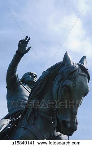 USA, New York City, Bowery, George Washington statue View Large Photo Image Stock Image - USA, New York City, Bowery, George Washington statue. Fotosearch