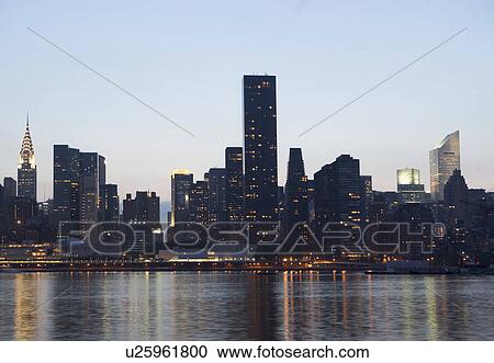 USA, New York State, New York City, Downtown skyline View Large Photo Image Stock Image - USA, New York State, New York City, Downtown skyline. Fotosearch
