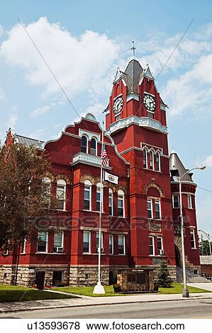 USA, West Virginia, Parsons, Facade of old courthouse View Large Photo Image Stock Photo - USA, West Virginia, Parsons, Facade of old courthouse. Fotosearch