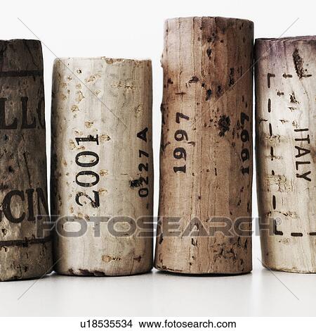 Wine corks with dates View Large Photo Image Picture - Wine corks with dates. Fotosearch