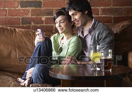 Couple in love in Cafe View Large Photo Image Stock Photograph - Couple in love in Cafe. Fotosearch