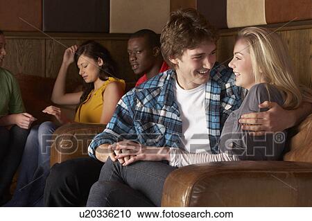 Happy young couple in love View Large Photo Image Stock Image - Happy young couple in love. Fotosearch