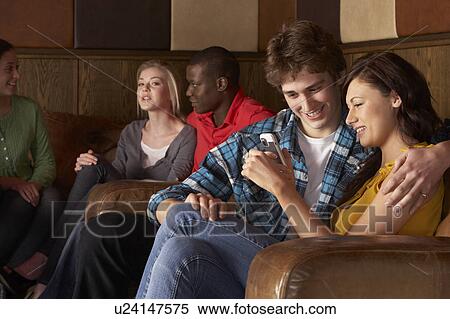 Stock Photography - Happy young couple in love. Fotosearch