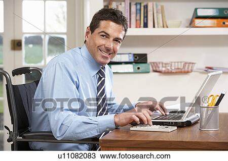 Man Working From Home Using Laptop View Large Photo Image Stock Image - Man Working From Home Using Laptop. Fotosearch